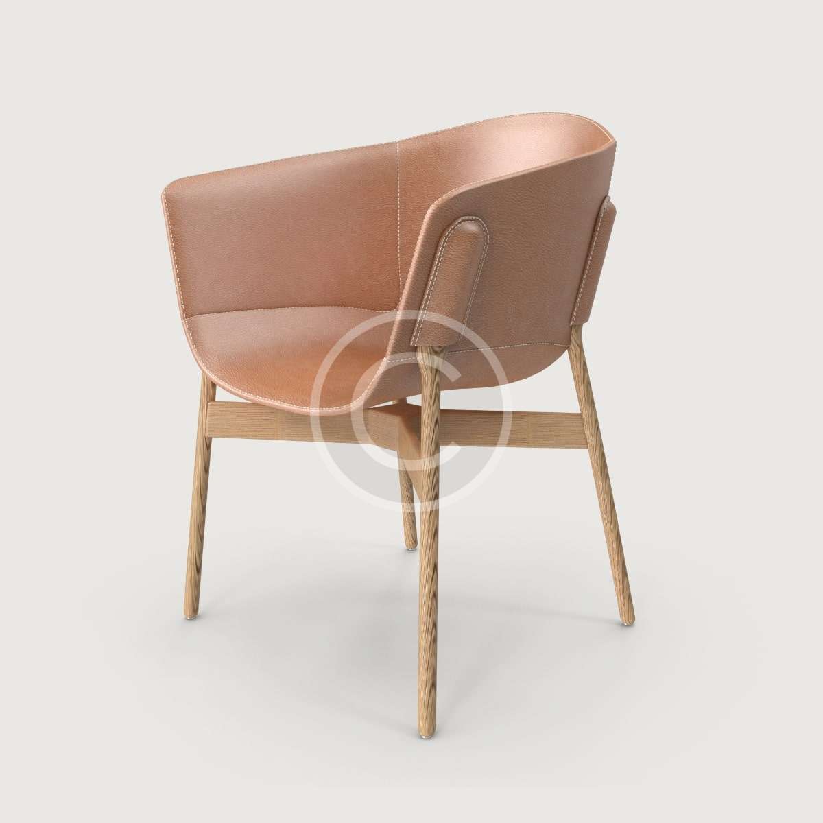 Hardwood chair - Image 2
